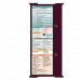 WhiteCoat Clipboard® Trifold - Wine Physical Therapy Edition